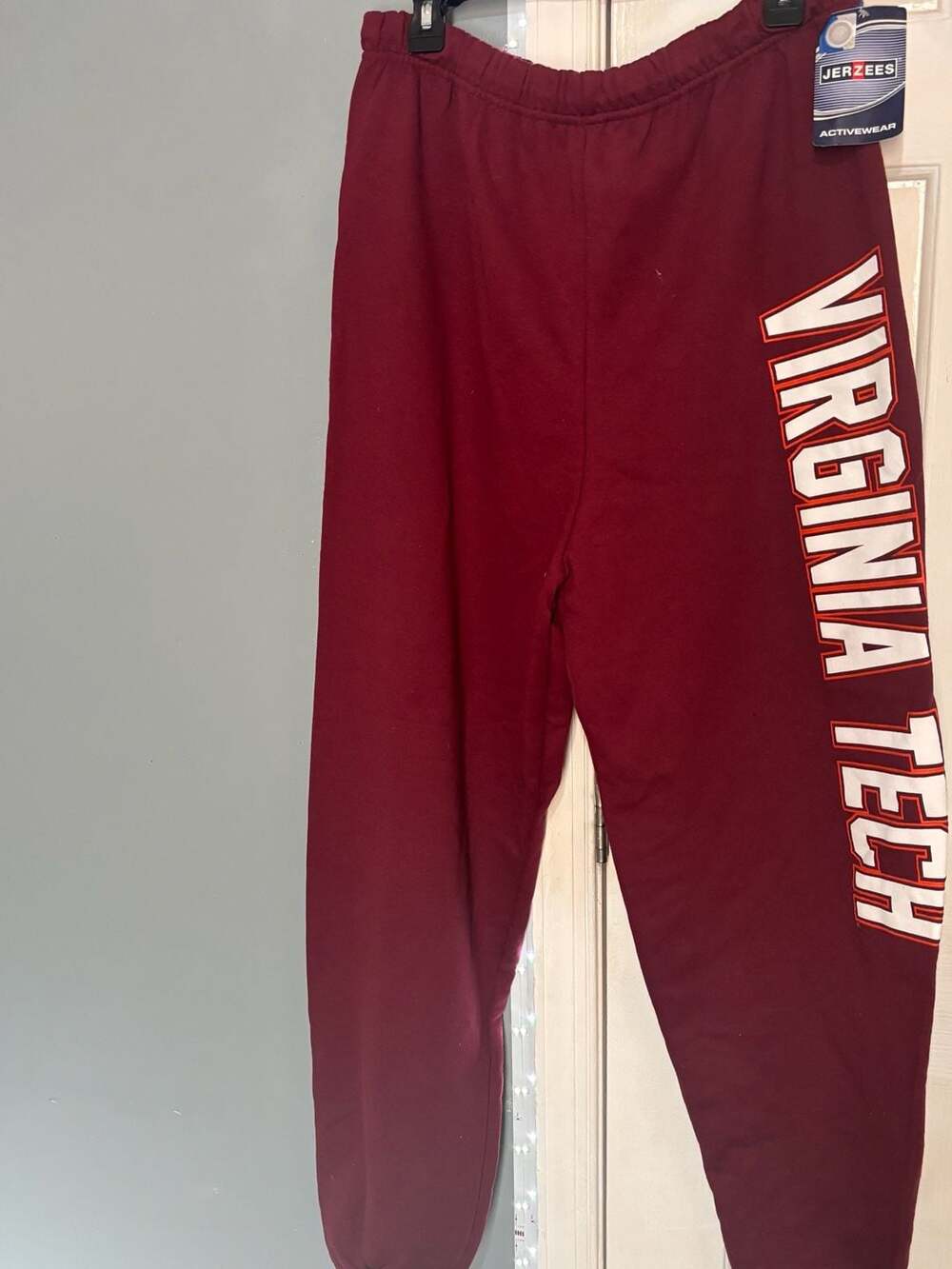 Jerzees Virginia Tech Sweatpants Maroon